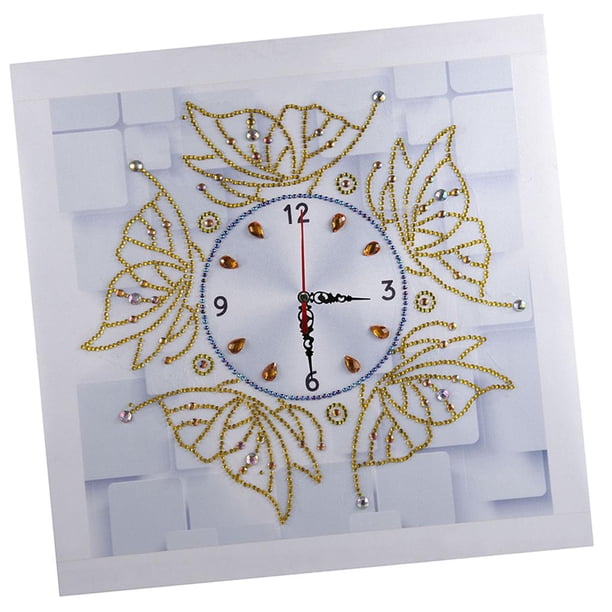 Kits Especiales de Pintura de Por Números para Relojes de de Imitación para Principiantes Mariposa