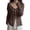 Coffee, variant on Loose Long Sleeve Sun Cardigan Lightweight Breathable Summer Casual Fitted Top Layered For Lazy Style Womenswear Knitwear Womens Print Cardigan Sweater