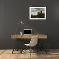 thumbnail image 3 of Ruisdael, Jacob van 32x24 White Modern Wood Framed Museum Art Print Titled - Landscape with a Windmill, 3 of 4
