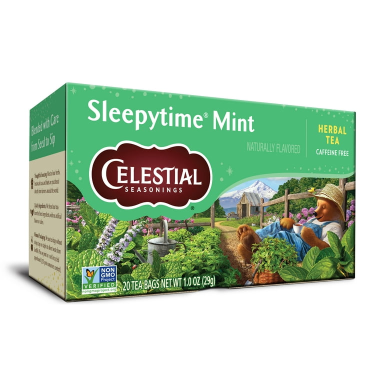 Celestial Seasonings Sleepytime Mint & Peppermint Herbal Tea Bags