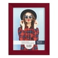 thumbnail image 2 of Bold Burgundy Solid Wood Picture Frame, 6 x 8, 2 of 8