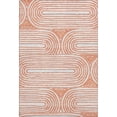 thumbnail image 2 of Addison Rugs Mayfield Washable Contemporary Art Deco Salmon Rectangle Rug, 2'6" x 3'10", 2 of 6