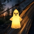 thumbnail image 5 of Tryvkinvive Halloween Decoration LED Hanging Ghost Lamp,Funny Ghost Light,Spooky Atmosphere Decor for Home Decor Supplies Outdoor,Indoor,Yard & Holiday Party Supplies, 5 of 7