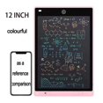 thumbnail image 1 of 12Inch LCD Writing Tablet Electronic Digital Writing Colorful Screen Doodle Board Handwriting Paper Drawing Tablet Gift For Kids And Adults At Home School And Office, 1 of 5