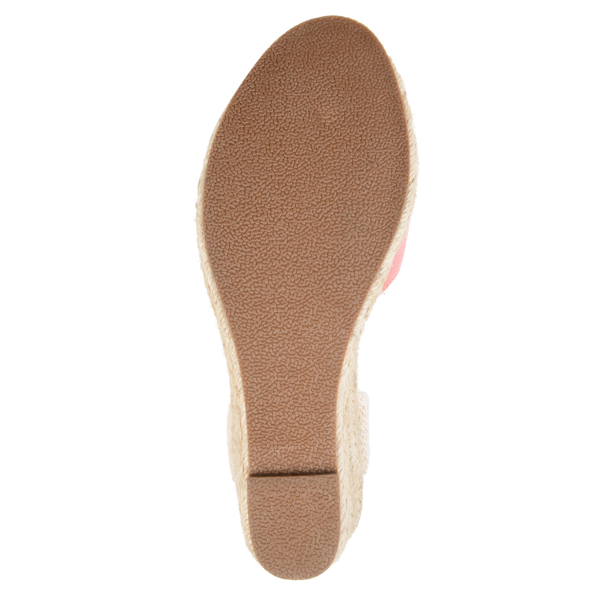 Journee Womens Monte Wedge Heel Espadrille Sandals, Widths Available