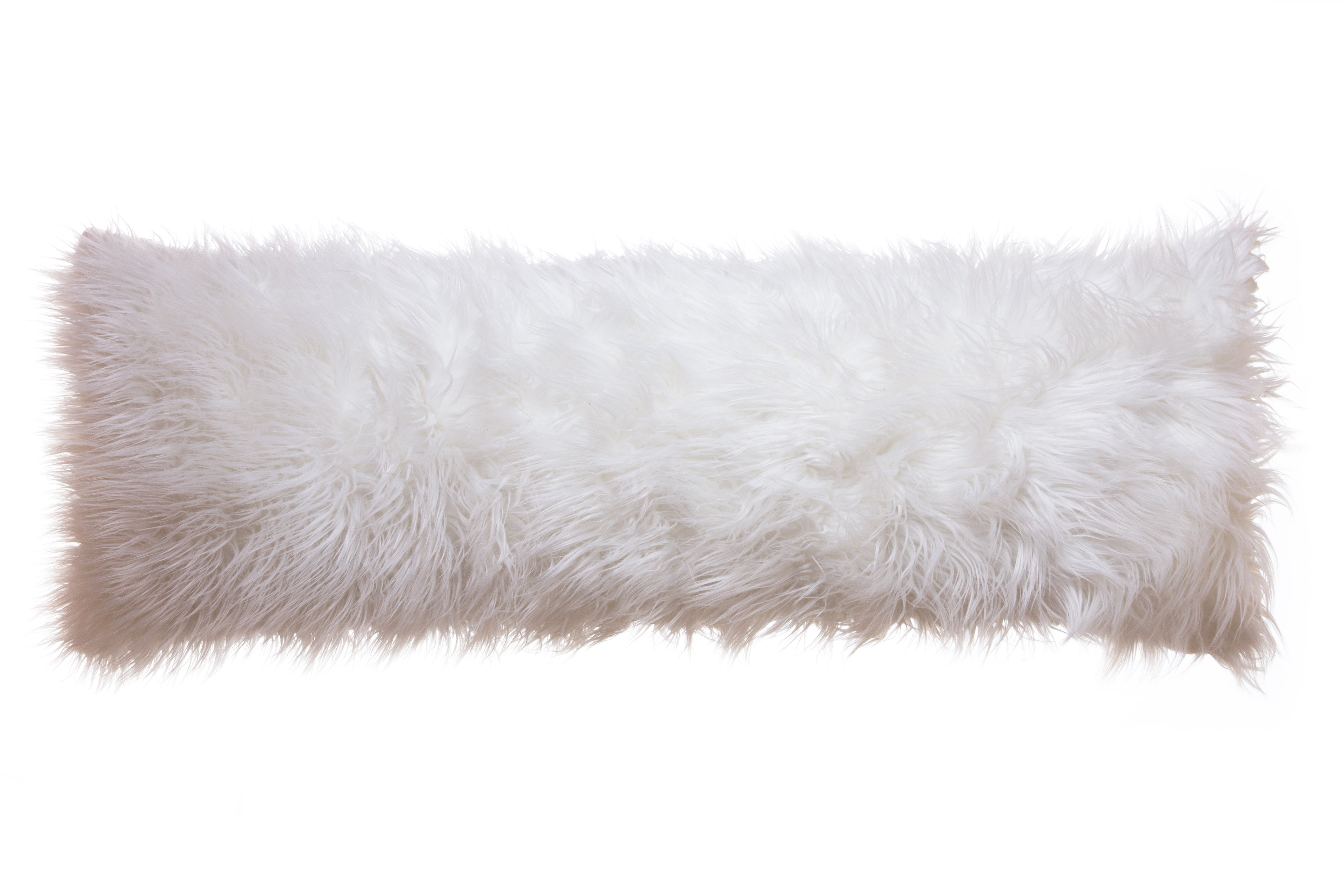 mongolian fur body pillow