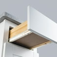 thumbnail image 2 of Franklin Brass D68818k-B 18" 3/4 Extension Euro Slide Drawer Slides - White, 2 of 5