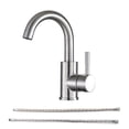 thumbnail image 6 of DUOSONG Bathroom Faucet Single Hole Single Handle, Brushed Nickel Bath & Faucets Bathroom Sink Faucets, 6 of 7