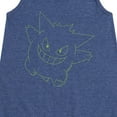 thumbnail image 3 of Pokémon - Gengar Neon - Youth Girls A-line Dress, 3 of 5