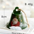 thumbnail image 1 of Adornos navideños, regalos navideños, árbol de Navidad de hierro forjado, muñeco de nieve, campanas colgantes, cascabeles, decoración de fiesta, colgante de enano, 1 of 3