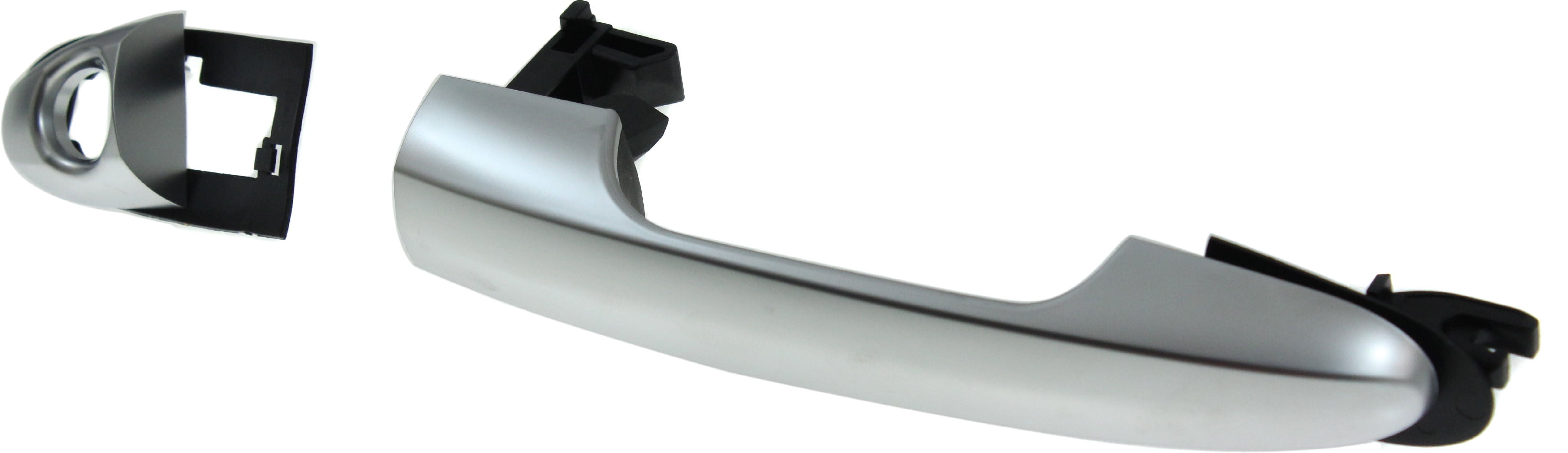 Replacement RF46210016 Exterior Door Handle Compatible with 2014-2016 Fiat 500L Front, Left Driver Silver