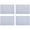 Grey, variant on ANXPTIME Crafting Mats Double Side Grids PVC Materials