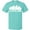 Scuba Blue, variant on Inktastic cleveland skyline grunge white T-Shirt