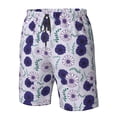 thumbnail image 4 of Pofeuu Daisies Flowers Prin Men's Swim Trunks Quick Dry Bathing Suit Swimming Board Shorts Mesh Lining Beach Swimwear-Small, 4 of 6