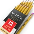 Arteza Box of 2 HB PreSharpened Pencils, Number 2 Bulk Pencil School