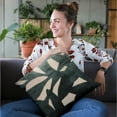 thumbnail image 2 of Plutus Brands Green Plutus Palm Floral Luxury Throw Pillow 20 in x 20in, Double Sided 20" x 20", 2 of 2