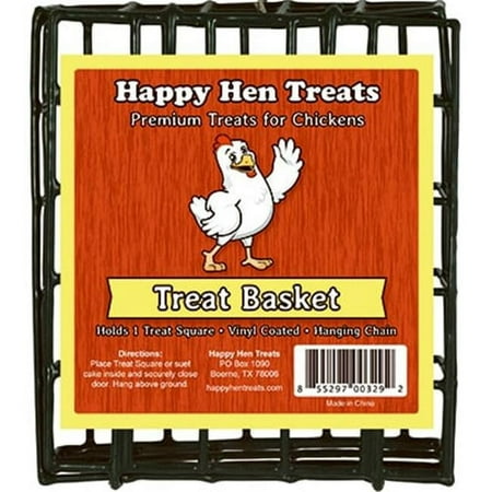 UPC: 0855297003292 | HAPPY HEN TREATS TREAT BASKET DARK GREEN 5X1.9X5 INCH