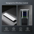 thumbnail image 5 of PHILODECO 42" Smart Tower Fan,Featuring Temperature and Humidity Display,4 Speed Settings and Modes,80° Oscillation,12-hour Timer, Remote Control,Sleep Mode For Bedrooms, Living Rooms and Offices, 5 of 9