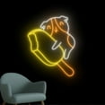 thumbnail image 3 of Handmadetneonsign Guinea Pig Ice Pop Neon Sign, Guinea Pig Neon Wall Art Decor, Ice Cream Wall Decor, 3 of 5