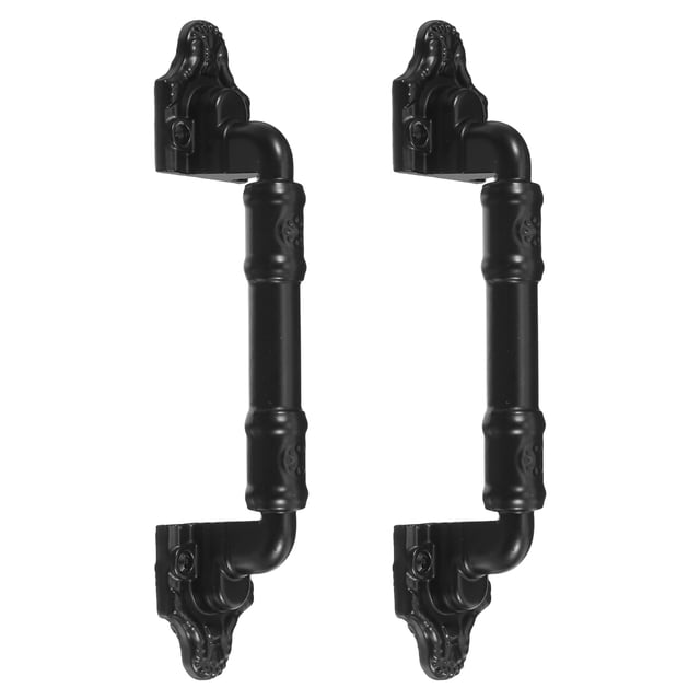 SHISUYAN 2pcs Heavy Duty Barn Door Handle Replacement Handle No Punch Handle Gate Handle For Sliding Doors Cabinets Wardrobes Drawers Garages