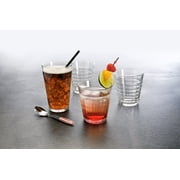 Duralex Prisme Clear Tumbler, Made in France, Set of 6, 7.75 Ounce