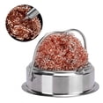 thumbnail image 3 of Soldering Iron Tip Cleaner Cleaning Wire Ball Solder Iron Tip Cleaner Soldering Iron Tip Cleaner Welding Nozzle Cleaner Stainless Steel Wire Balls With Base, 3 of 8