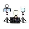 thumbnail image 4 of RGB LED Camera Light, LED Video Light Mini Rechargeable LED Video Light, Dimmable Professional Photography Light for Vlog Shooting, 4 of 5