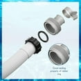 thumbnail image 3 of Manguera De Repuesto Para Bomba De Piscina, Adaptador De Manguera Para Piscina, Fácil De Instalar, Amplia Aplicación PE EVA A Prueba De Fugas, 59 Pulgadas De Largo Para Filtros, 3 of 7