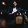 thumbnail image 5 of Manly Indulgence Classic+ Midnight Swagger Scented Jar Candle, 2 Wick, 16.5 oz, 60h Burn, Woody & Earthy, 5 of 5