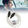 thumbnail image 4 of 2 Pin Sound Cable 4 Core Silver Plated Copper 3 in 1 Cable Replacement for HD650 HD660S HD6XX HD600 HD660 HD580, 4 of 5