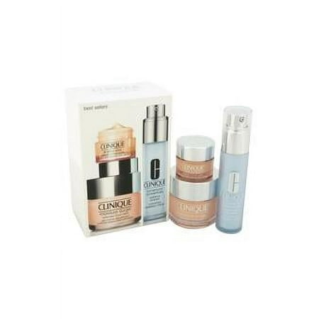 Clinique Best Sellers Treatment Set Clinique 3 Pc Set Moisture Surge Extended Thirst Relief 1.7oz, Turnaround Concentrate 1oz, All About Eyes 0.5oz Unisex