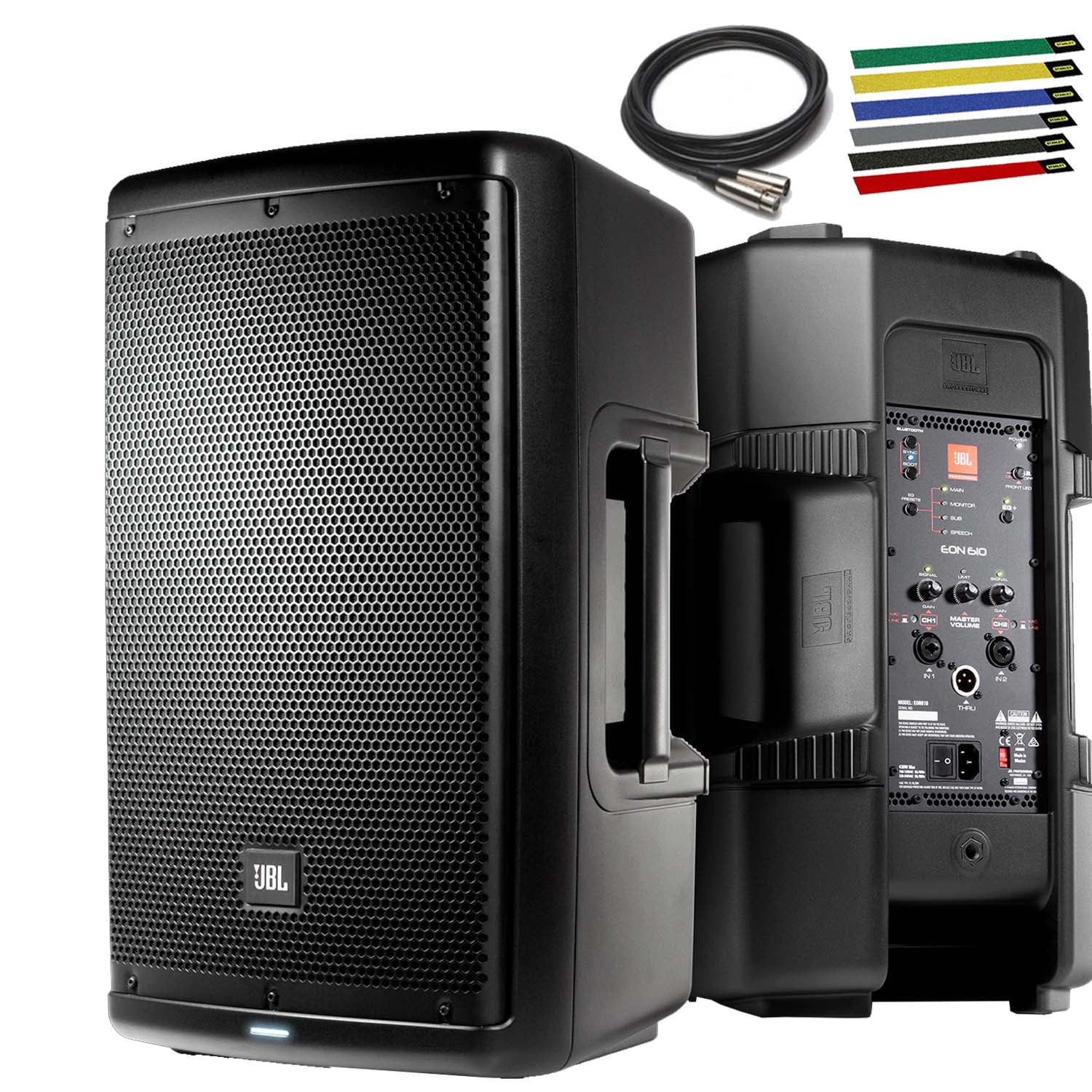 JBL Professional EON610 Portable 10" 2Way Multipurpose SelfPowered Sound Reinforcement Speaker
