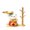 B, variant on Lucky Cat Key Holder Tray for Entryway Table Resin Fortune Cat Tray with Wooden Stand Jewelry Hanging Organizer for Earrings Rings Bracelets Watches