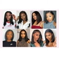 thumbnail image 3 of UTOURS Straight Bob Wigs Human Hair 12 inch Bob Wig for Black Women Human Hair Glueless Bob Wig, 3 of 5