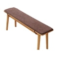 thumbnail image 1 of Injueey Cojín de felpa para banco de 5 pies, para cocina, Patio, antideslizante, lavable, funda para banco de cocina, cojín para interior Decoración del hogar mi 30*80cm, 1 of 6