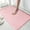 Pink, variant on YIMWNYI Thickened Fleece Floor Mats Non-Slip Absorbent Kitchen Bathroom Rug Soft Comfortable Carpet Pad, Quilted Foam Mat for Entrance Door, Easy to Clean, Durable Home Decor