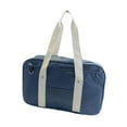 thumbnail image 3 of Bolso de uniforme Yinane tipo cartera azul con asa para cosplay gran capacidad, 3 of 8