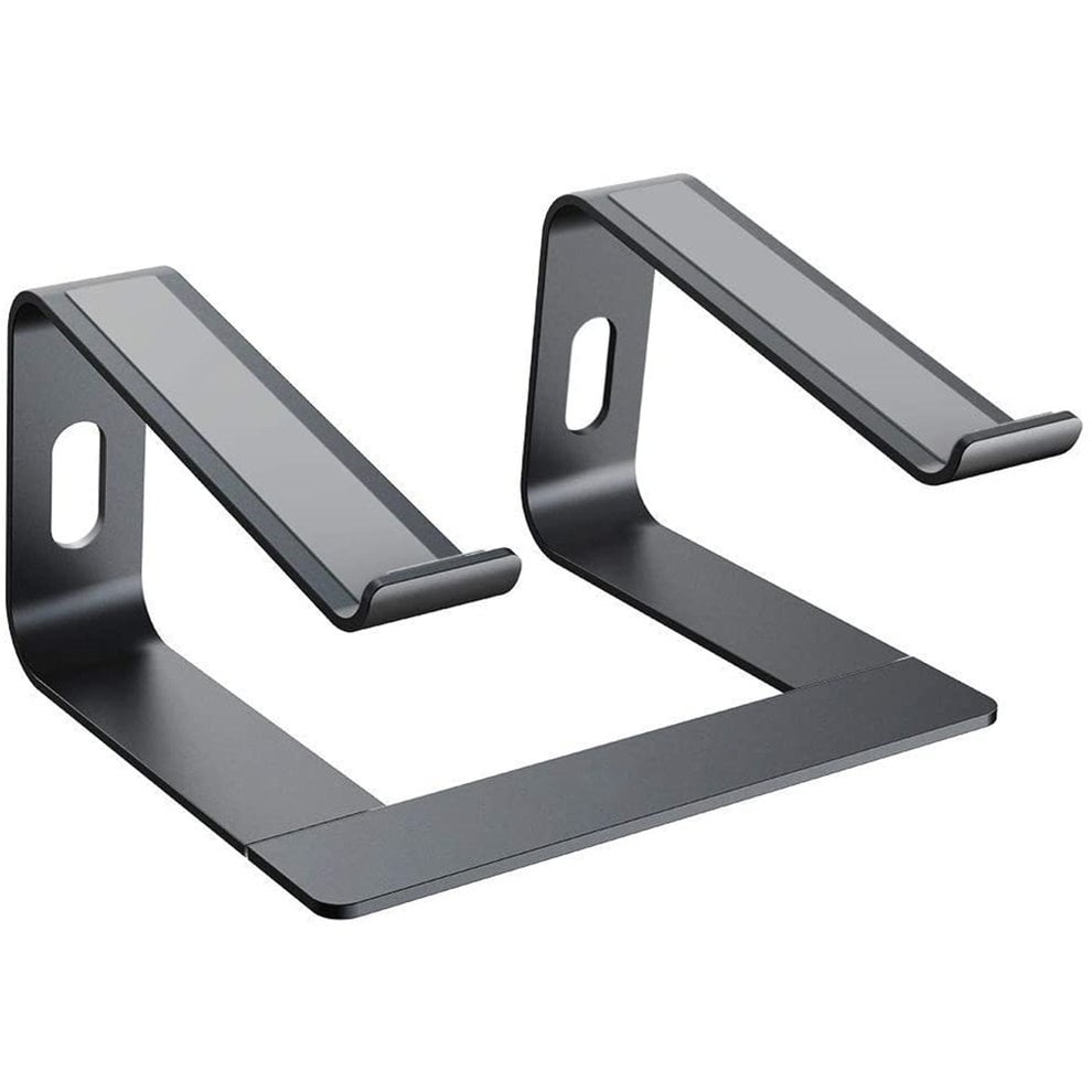 WEIDA Aluminum Alloy Notebook Stand Color : Gray Raised and Elevated Computer Desktop Metal Base Heat Sink 