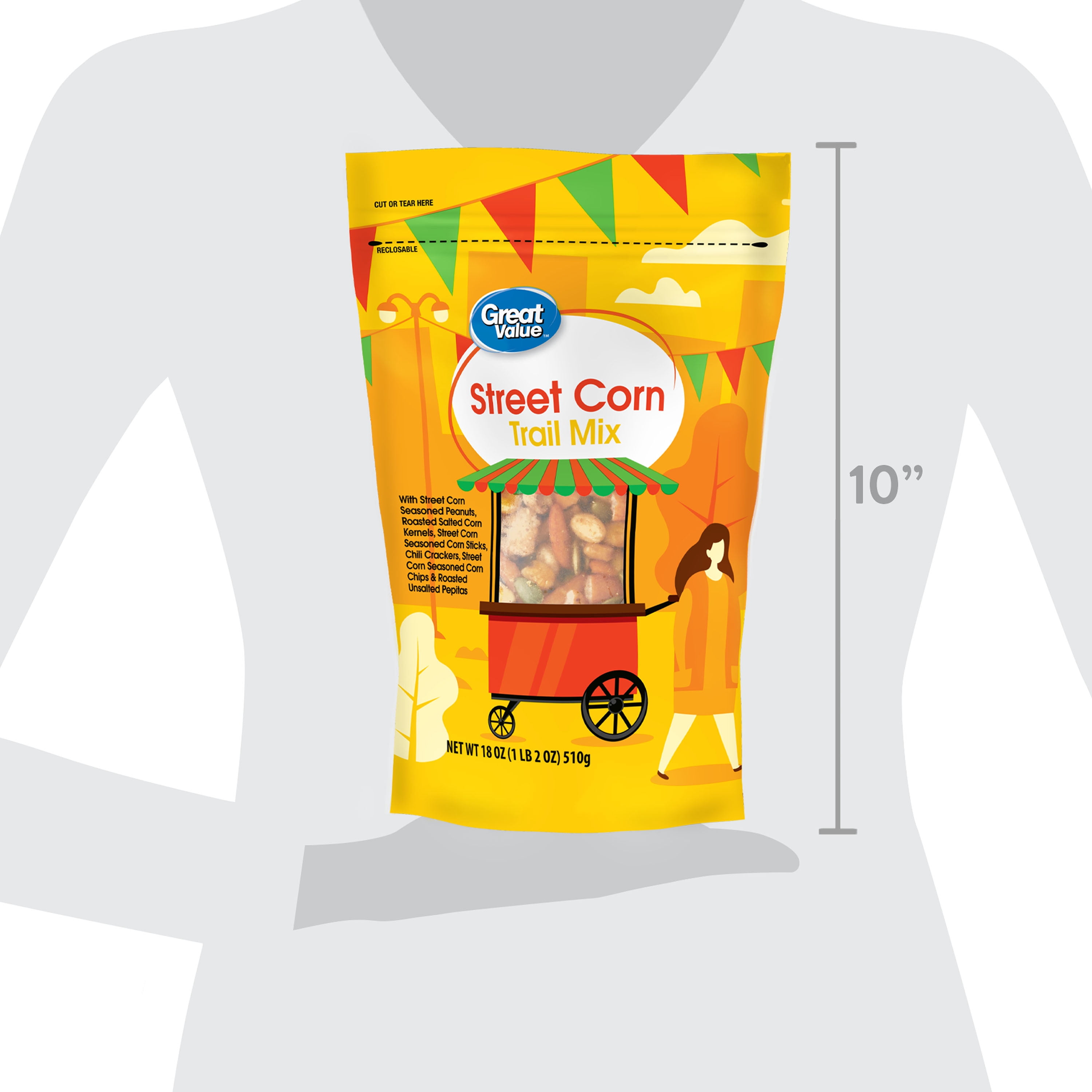 Great Value Street Corn Trail Mix, 18 oz