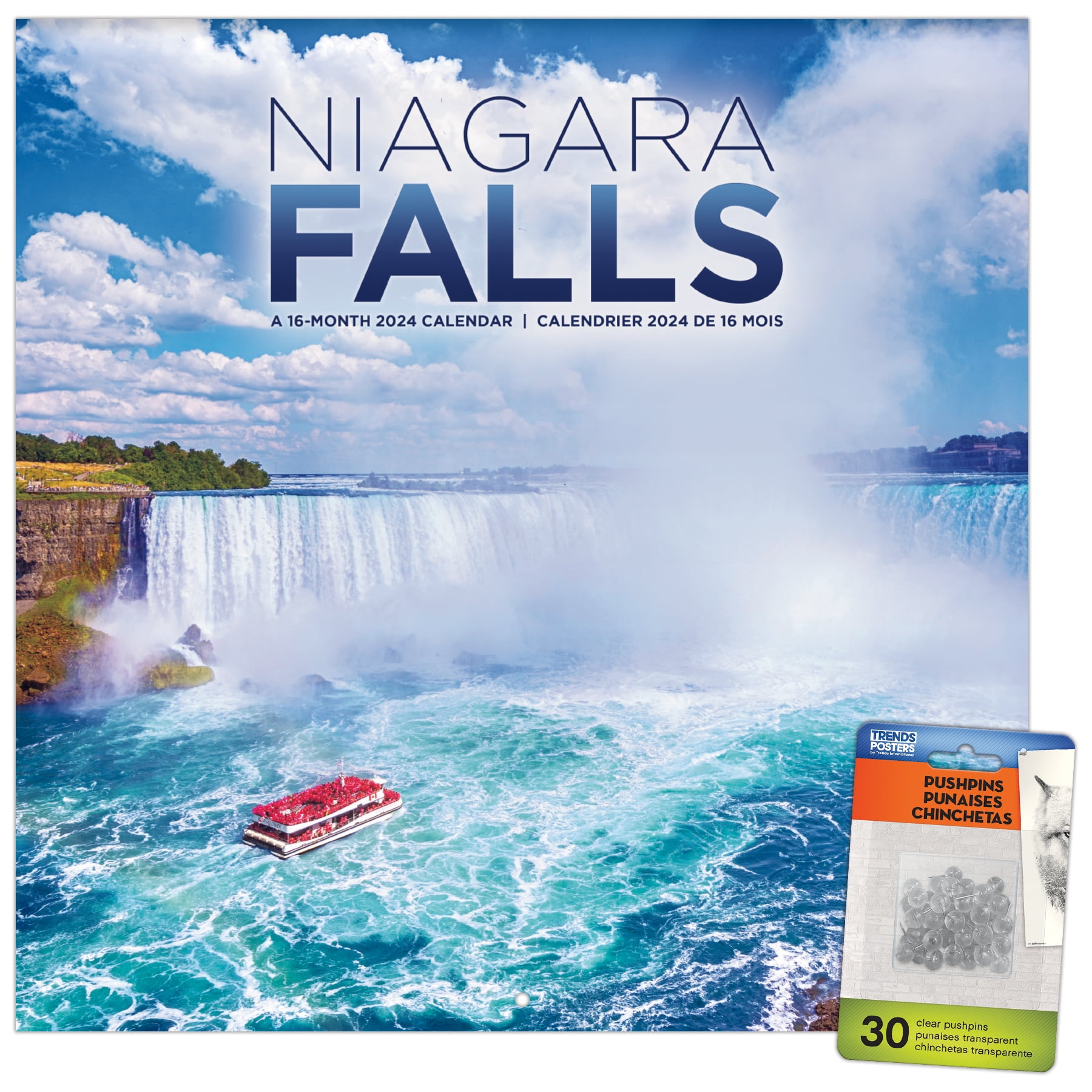 Trends International 2024 Niagara Falls (Bilingual French) Wall