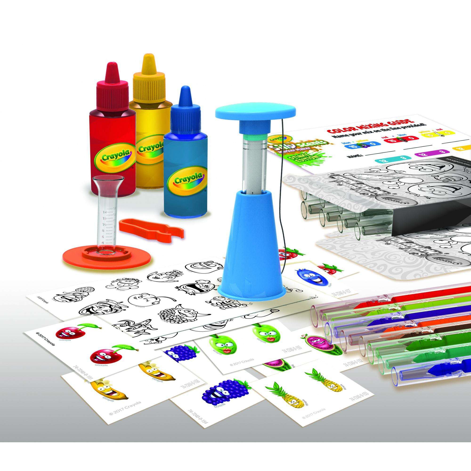 .com: Crayola Mini Neon Marker Maker, 36 Scented Markers