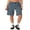Blue, variant on Michellecmm Women Summer Denim Shorts Classic Knee Length Low Waist Solid Casual Bermuda Jeans Shorts Streetwear for Daily