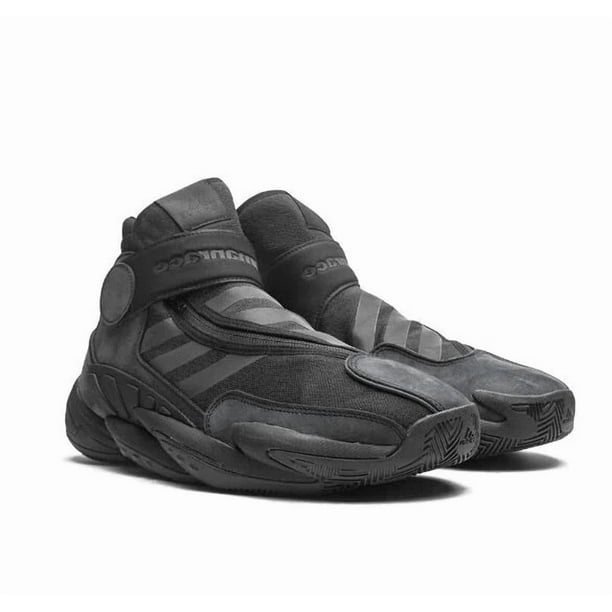 Ad-id-as X PHARRELL WILLIAMS HUMANRACE Basketball Mid Sneakers Black Size 46 2/2