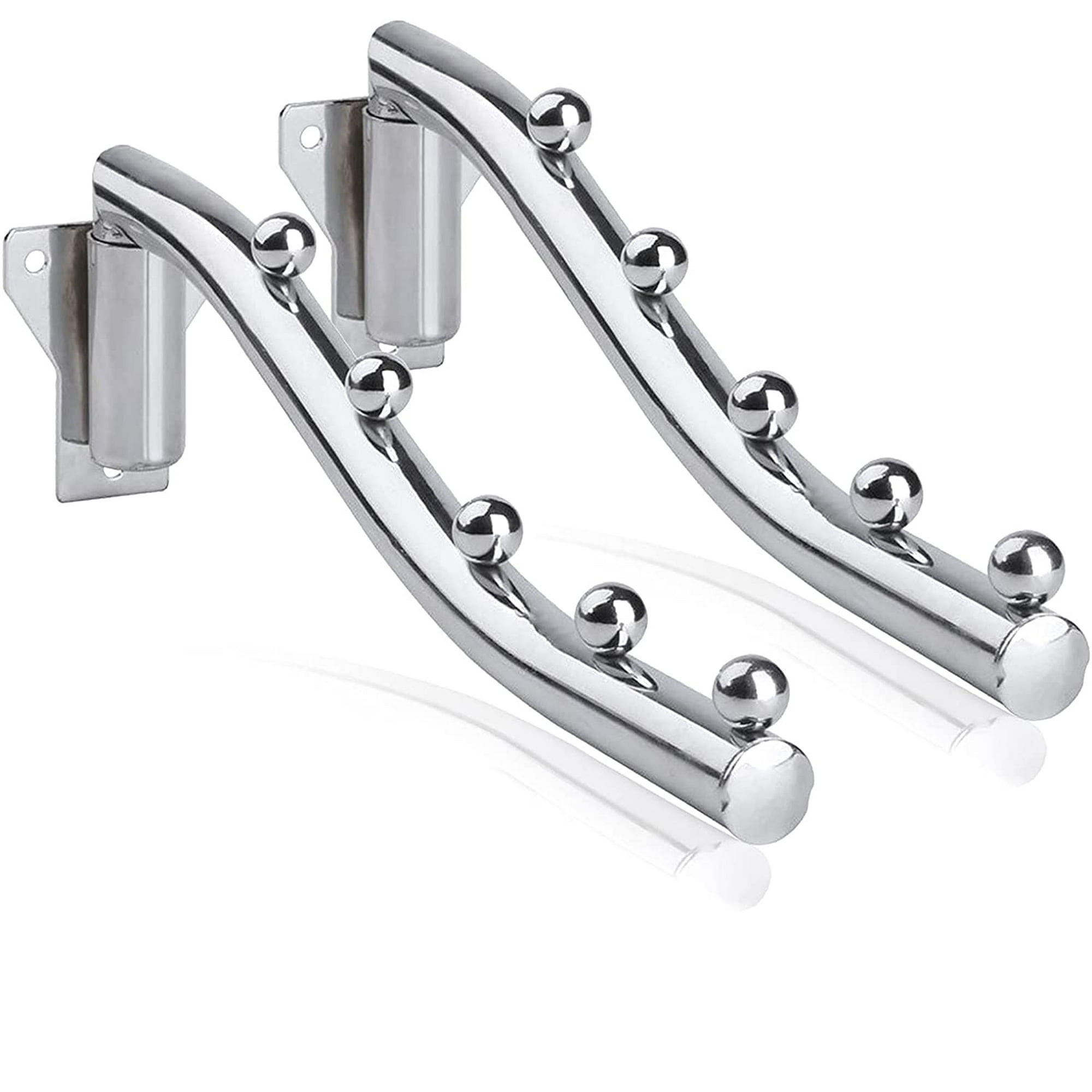 Foldable Wall Mounted Clothes Rack, Foldable Wall Hanger, Folding