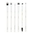 thumbnail image 2 of Moda Brush Beautiful Eyes 7pc White Makeup Brush Flip Kit, 2 of 5