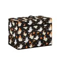 thumbnail image 2 of HELLHERO Rooster Sewing Machine Cover 17.7x8.6x12.5 Inch Zipper Storage Pockets Waterproof Home and Shop Sewing Equipment Protection, 2 of 8
