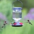 thumbnail image 4 of Perky-Pet Lavender Field Top-Fill Glass Hummingbird Feeder, 4 of 14