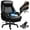 Black, variant on 800lbs Big and Tall Office Chair, Executive Chair with Adjustable Lumbar Support, Executive Desk Chairs with Quiet Rubber Wheel and Extra Wide seat