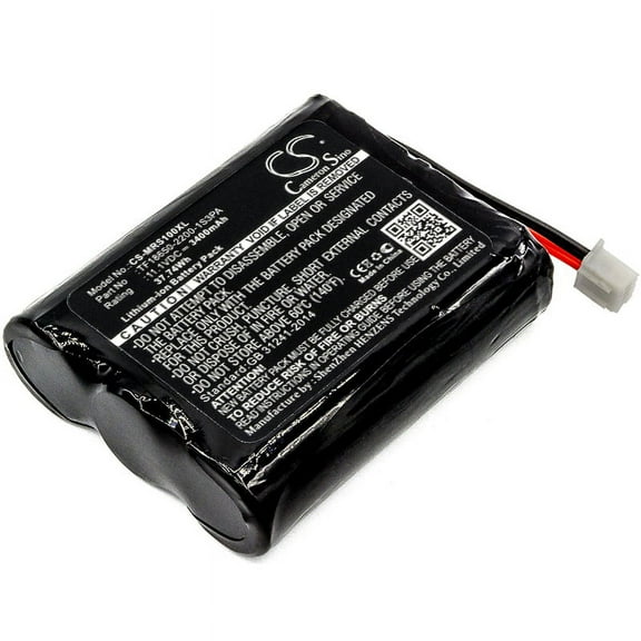 Replacement Battery for Marshall TF18650-2200-1S3PA,3400mAh