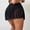 Black, variant on swim shorts women Women's Solid Color High Waisted Slim Boxer Swimming Bottoms Skirt Wrap Skirt Bikini Bottoms White + M
